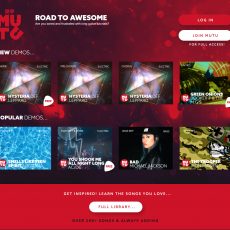 MuTu Website Screenshot