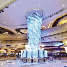 City of Dreams Siren Waterfall